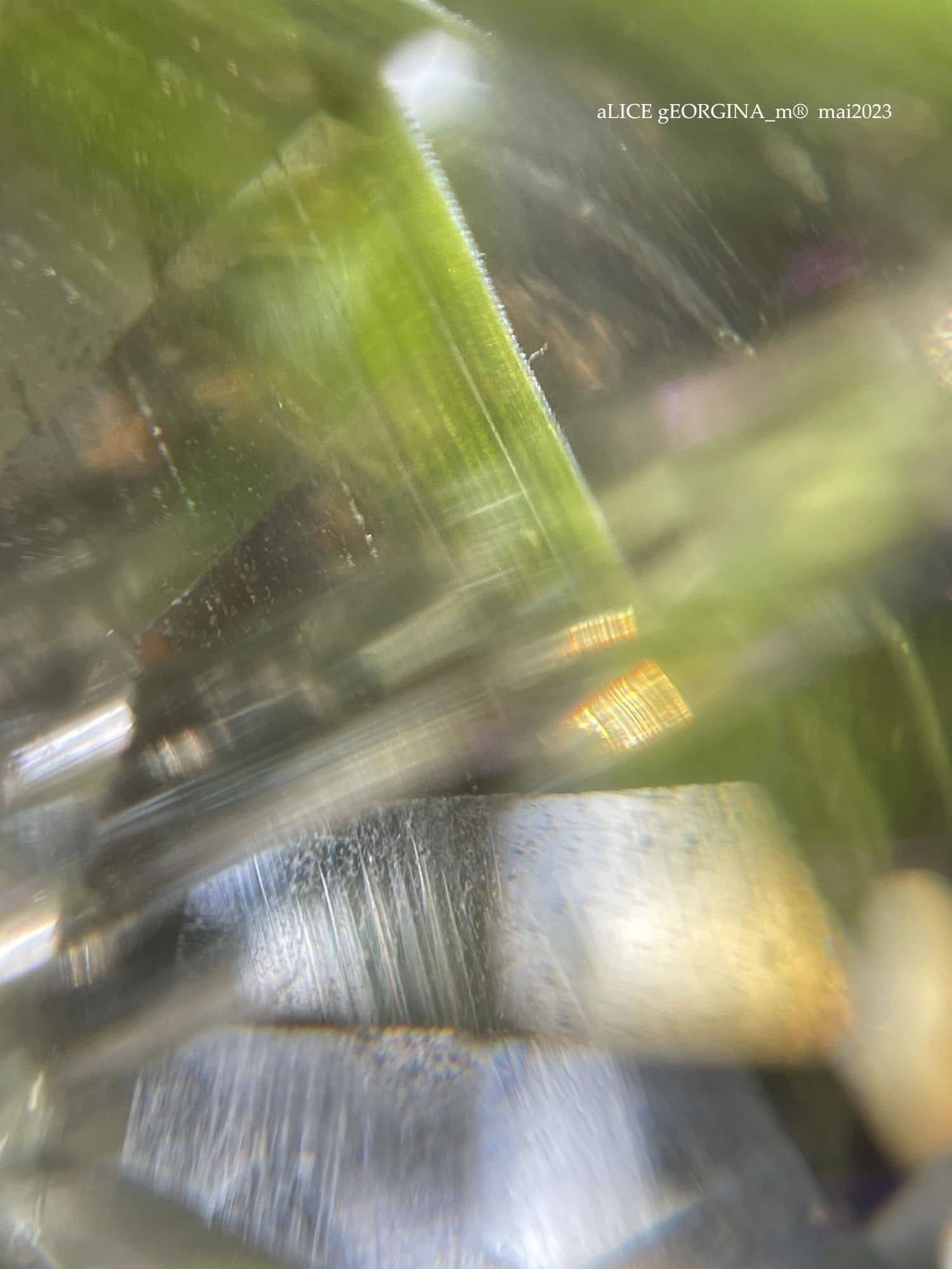 Arrangement d'objets chinés de seconde main, Boule à facettes